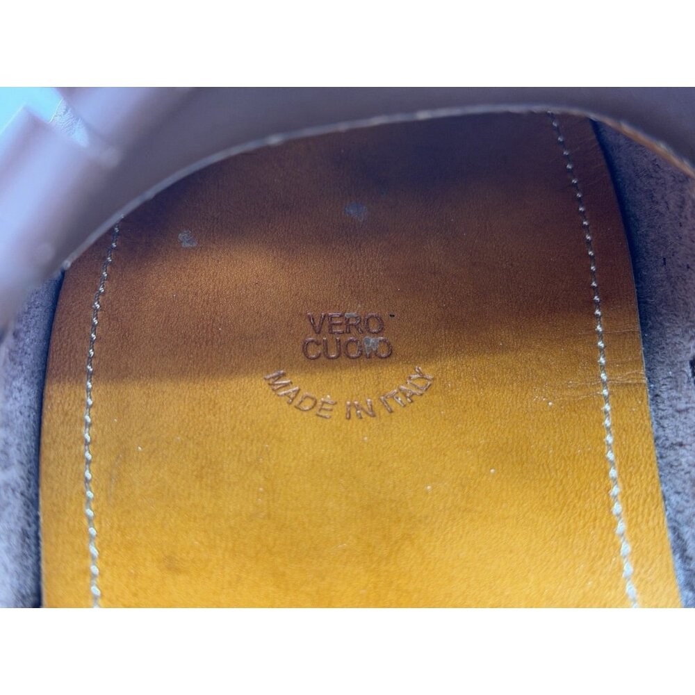Gucci Shoes Mens Driver Interlocking G Logo Leather Moccasins Italy US Size 12 - Picture 16 of 16